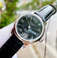 Load image into Gallery viewer, Tissot Le Locle Automatic Lady Black Dial Black Leather Strap Watch for Women - T41.1.123.57