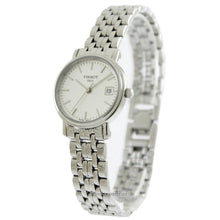 Load image into Gallery viewer, Tissot T Classic Desire White Dial Silver Steel Strap Watch for Women - T52.1.281.31