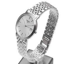 Load image into Gallery viewer, Tissot T Classic Desire White Dial Silver Steel Strap Watch for Women - T52.1.281.31