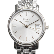 Load image into Gallery viewer, Tissot T Classic Desire White Dial Silver Steel Strap Watch for Women - T52.1.281.31
