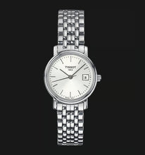 Load image into Gallery viewer, Tissot T Classic Desire White Dial Silver Steel Strap Watch for Women - T52.1.281.31