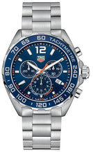 Load image into Gallery viewer, Tag Heuer Formula 1 Chronograph Blue Dial Silver Steel Strap Watch for Men - CAZ1014.BA0842