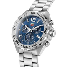 Load image into Gallery viewer, Tag Heuer Formula 1 Chronograph Blue Dial Silver Steel Strap Watch for Men - CAZ101K.BA0842