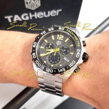 Load image into Gallery viewer, Tag Heuer Formula 1 Chronograph Grey Dial Silver Steel Strap Watch for Men - CAZ101AG.BA0842