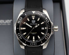 Load image into Gallery viewer, Tag Heuer Aquaracer Black Dial Watch for Men - WAY111A.FT6151