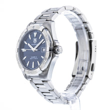 Load image into Gallery viewer, Tag Heuer Aquaracer Automatic Blue Dial Silver Steel Strap Watch for Men - WAY2112.BA0928