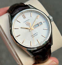 Load image into Gallery viewer, Tag Heuer Carrera White Dial Watch for Men - WAR201D.FC6291
