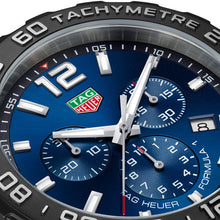 Load image into Gallery viewer, Tag Heuer Formula 1 Chronograph Blue Dial Silver Steel Strap Watch for Men - CAZ101AV.BA0842