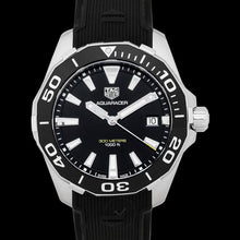 Load image into Gallery viewer, Tag Heuer Aquaracer Black Dial Watch for Men - WAY111A.FT6151
