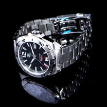Load image into Gallery viewer, Tag Heuer Formula 1 Automatic Black Dial Silver Steel Strap Watch for Men - WAZ2113.BA0875