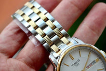 Load image into Gallery viewer, Tissot T Classic Automatics III White Dial Two Tone Steel Strap Watch For Men - T065.430.22.031.00