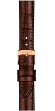 Load image into Gallery viewer, Tissot Carson Premium Lady Silver Dial Brown Leather Strap Watch For Women - T122.210.36.033.00