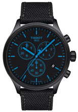 Load image into Gallery viewer, Tissot Chrono XL Quartz Black Dial Black Nylon Strap Watch For Men - T116.617.37.051.00