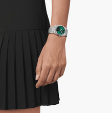Load image into Gallery viewer, Tissot PRX Green Dial Silver Steel Strap Watch for Women - T137.210.11.081.00