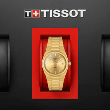 Load image into Gallery viewer, Tissot PRX Gold Dial Gold Steel Strap Watch for Men - T137.210.33.021.00