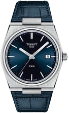 Load image into Gallery viewer, Tissot PRX Blue Dial Blue Leather Strap Watch for Men - T137.410.16.041.00