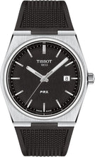 Load image into Gallery viewer, Tissot PRX Black Dial Black Rubber Strap Watch For Men - T137.410.17.051.00