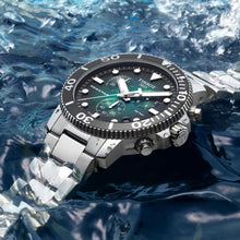 Load image into Gallery viewer, Tissot Seastar 1000 Chronograph Green Dial Silver Steel Strap Watch For Men - T120.417.11.091.01
