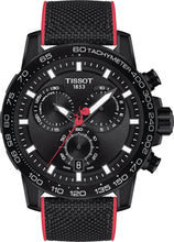Load image into Gallery viewer, Tissot Supersport Chrono Giro D'Italia Black Dial Black Nylon Strap Watch for Men - T125.617.37.051.00