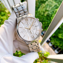 Load image into Gallery viewer, Tissot Chemin des Tourelles Automatic Chronograph White Dial Silver Steel Strap Watch for Men - T099.427.11.038.00