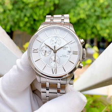 Load image into Gallery viewer, Tissot Chemin des Tourelles Automatic Chronograph White Dial Silver Steel Strap Watch for Men - T099.427.11.038.00