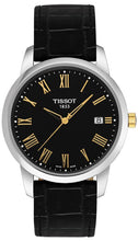 Load image into Gallery viewer, Tissot T Classic Dream Black Dial Black Leather Strap Watch for Men - T033.410.26.053.01