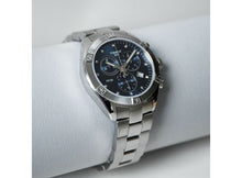 Load image into Gallery viewer, Tissot PR 100 Sport Chic Chronograph Diamonds Blue Dial Silver Steel Strap Watch for Women - T101.917.11.046.00