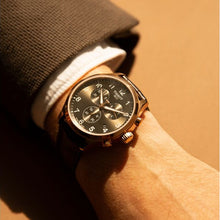 Load image into Gallery viewer, Tissot T Sport Chrono XL Classic Brown Dial Brown Leather Strap Watch For Men - T116.617.36.057.01