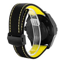 Load image into Gallery viewer, Tag Heuer Aquaracer Chronograph PVD Black Dial Black Nylon Strap Watch for Men - CAY218A.FC6361