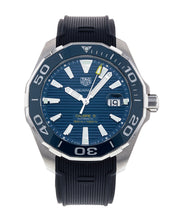 Load image into Gallery viewer, Tag Heuer Aquaracer Blue Dial Watch for Men - WAY201B.FT6150