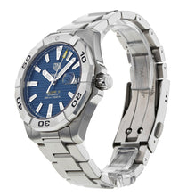 Load image into Gallery viewer, Tag Heuer Aquaracer Automatic Blue Dial Silver Steel Strap Watch for Men - WBD2112.BA0928