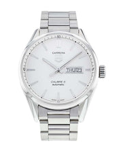 Load image into Gallery viewer, Tag Heuer Carrera White Dial Watch for Men - WAR201B.BA0723