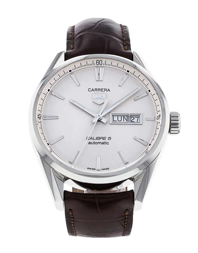 Tag Heuer Carrera Silver Dial Watch for Men - WAR201B.FC6291
