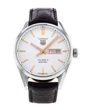 Load image into Gallery viewer, Tag Heuer Carrera White Dial Watch for Men - WAR201D.FC6291