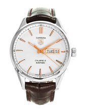 Load image into Gallery viewer, Tag Heuer Carrera White Dial Watch for Men - WAR201D.FC6291