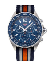 Load image into Gallery viewer, Tag Heuer Formula 1 Chronograph 43mm Blue Dial NATO Strap Watch for Men - CAZ1014.FC8196