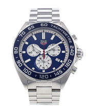 Load image into Gallery viewer, Tag Heuer Formula 1 Blue Dial Silver Steel Strap Watch for Men - CAZ1018BA0842