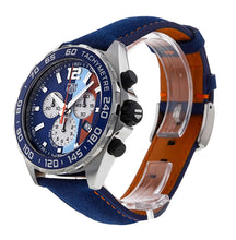 Load image into Gallery viewer, Tag Heuer Formula 1 Gulf Edition Blue Dial Blue Leather Strap Watch for Men - CAZ101N.FC8243