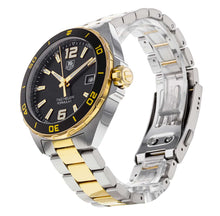 Load image into Gallery viewer, Tag Heuer Formula 1 Quartz Black Dial Two Tone Steel Strap Watch for Men - WAZ1121.BB0879