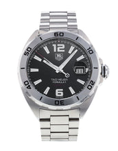 Load image into Gallery viewer, Tag Heuer Formula 1 Automatic Black Dial Silver Steel Strap Watch for Men - WAZ2113.BA0875