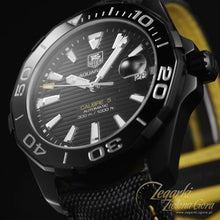 Load image into Gallery viewer, Tag Heuer Aquaracer Black Dial Watch for Men - WAY218A.FC6362