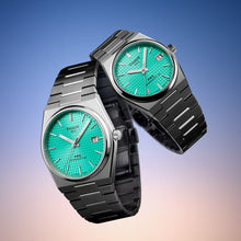 Load image into Gallery viewer, Tissot PRX Powermatic 80 Automatic Mint Green Dial Silver Steel Strap Watch for Men - T137.407.11.091.01
