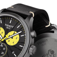 Load image into Gallery viewer, Tissot Chrono XL Tour De France Special Edition Black Dial Black Leather Strap Watch for Men - T116.617.36.051.11