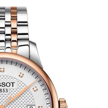 Load image into Gallery viewer, Tissot Le Locle Powermatic 80 Diamonds Silver Dial Two Tone Steel Strap Watch For Men - T006.407.22.036.01