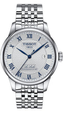 Load image into Gallery viewer, Tissot Le Locle Powermatic 80 Silver Dial Silver Steel Strap Watch for Men - T006.407.11.033.03