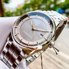 Load image into Gallery viewer, Tissot Luxury Powermatic 80 Grey Dial Silver Steel Strap Watch for Men - T086.407.11.061.00