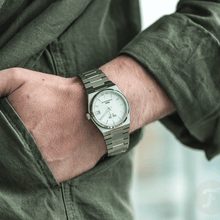 Load image into Gallery viewer, Tissot PRX Powermatic 80 White Dial Silver Steel Strap Watch for Men - T137.207.11.111.00