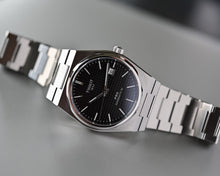 Load image into Gallery viewer, Tissot PRX Powermatic 80 Black Dial Silver Steel Strap Watch For Men - T137.407.11.051.00