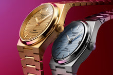 Load image into Gallery viewer, Tissot PRX Powermatic 80 Gold Dial Gold Steel Strap Watch for Men - T137.207.33.021.00
