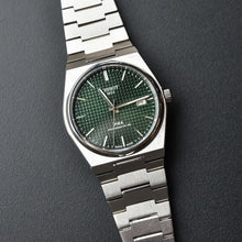 Load image into Gallery viewer, Tissot PRX Powermatic 80 Green Dial Silver Steel Strap Watch For Men - T137.407.11.091.00
